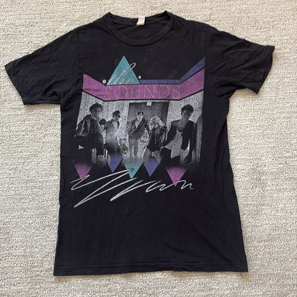 The Sounds 2009 tour T-shirt